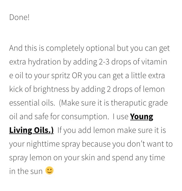 💚Green Tea Facial Mist For Healthy Glowing Skin!!!💚