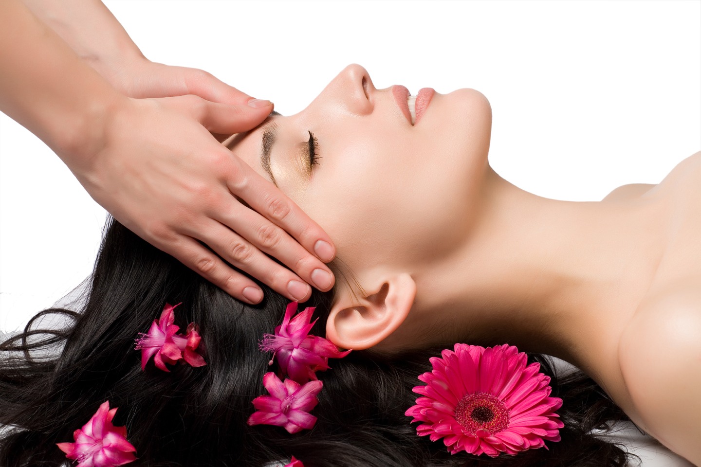 Massage ur hair with the heated oil an keep it in for 2 hours or sleep with it in 