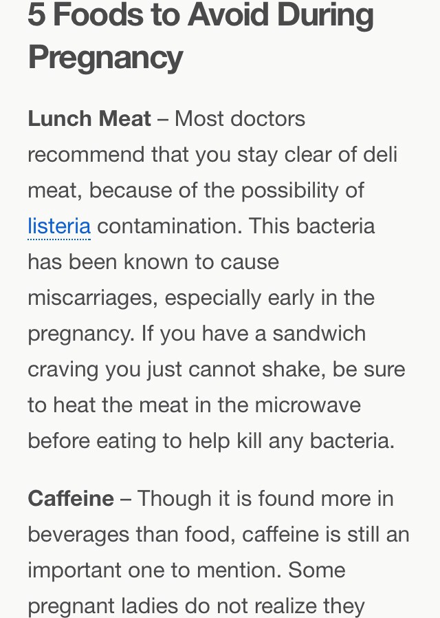 5 Foods To Stay AWAY from During Pregnancy 