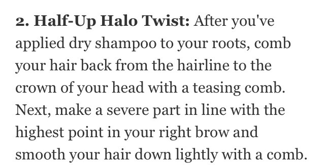 🎀6 Perfect Hairstyles for When You Just Can't Wash Your Hair🎀