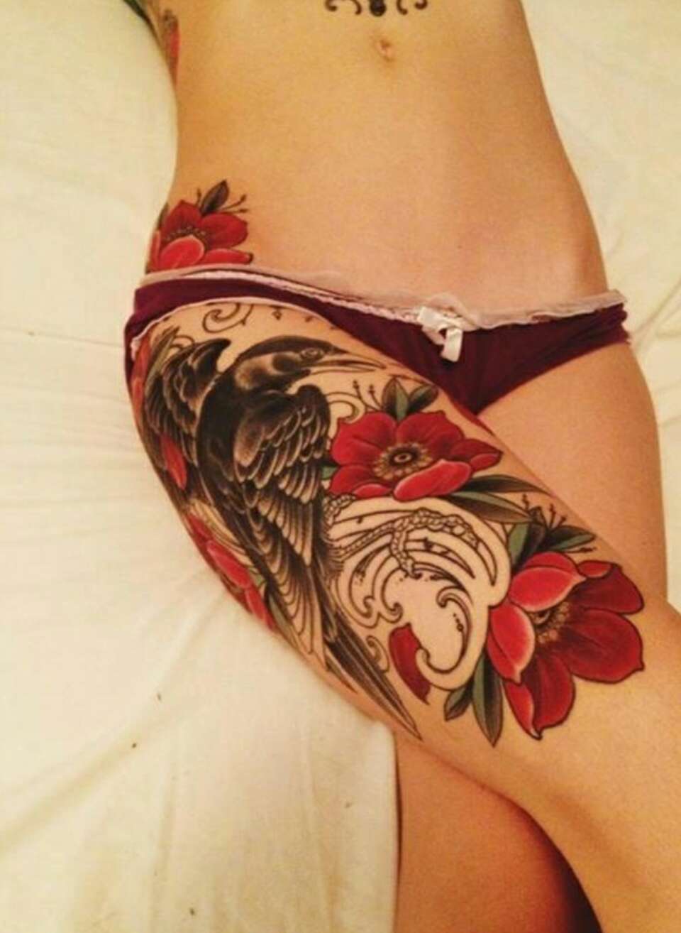 Beautiful Thigh Tattoos!!!!
