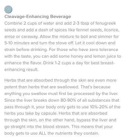 Natural Home Remedies For Breast Enlargement