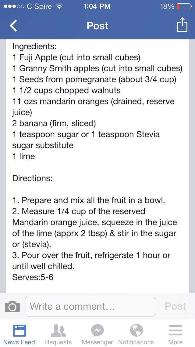 Simple Fruit Salad