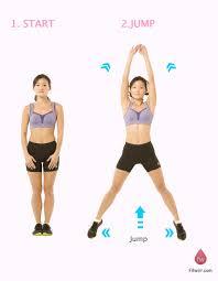 To train your medius muscle I recommend jumping jacks.These are easy to do and will get your cardio done,too.
Reps:300+ you can rest between reps but u have to start it back when u left