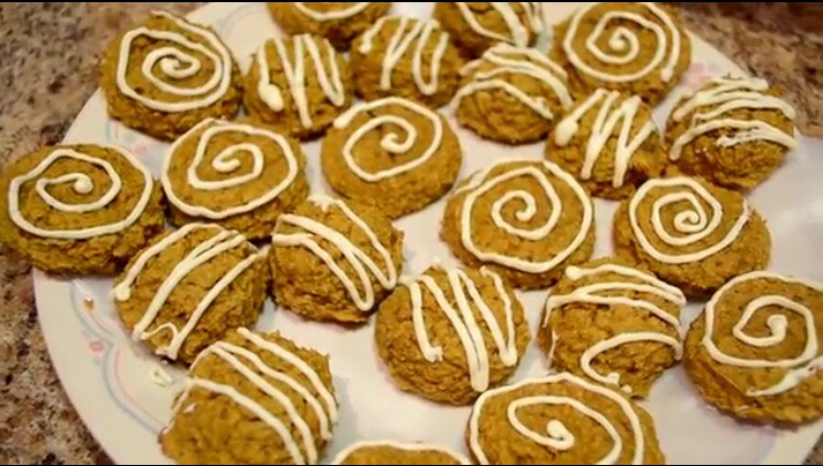 Light Pumpkin Spice Cookies