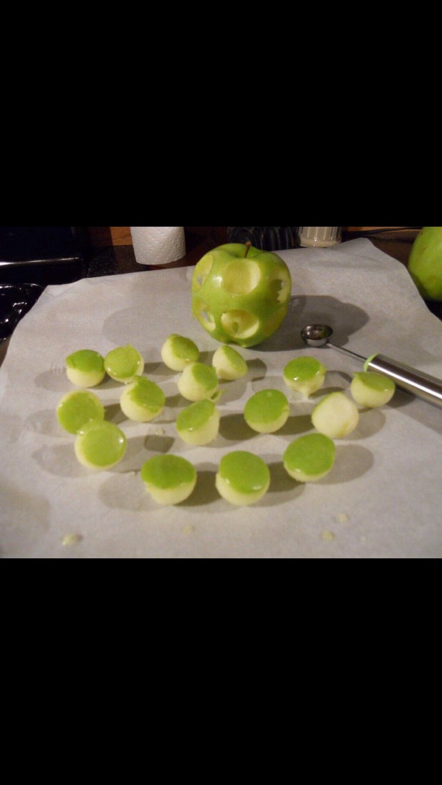 Mini Caramel Apple Bites!