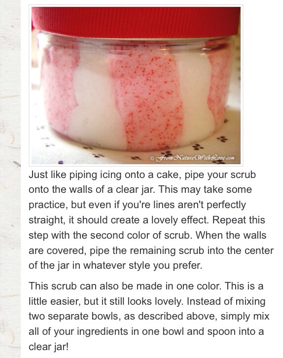 Diy Candy Cane Sugar Scrub