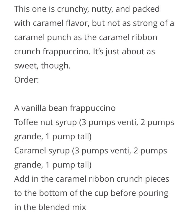 💟❕35 Secret Starbucks Drink You Didn't Know You Could Order❕💟
