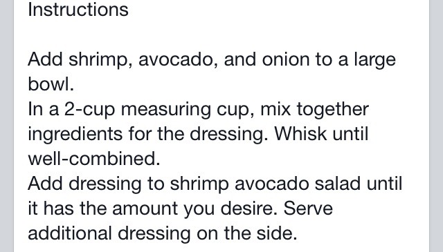 Shrimp Avocado Salad