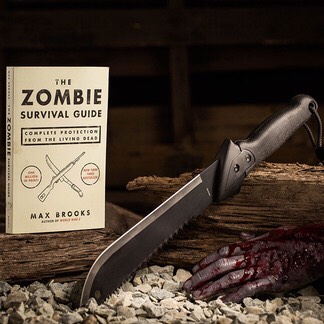 No Need to Outrun the Walkers...  –  You just need to be a tougher target than the next guy. When you're in a survival situation, it's every man for himself. The Zombie Survival Crate makes the difference between being that guy and being the next guy.
