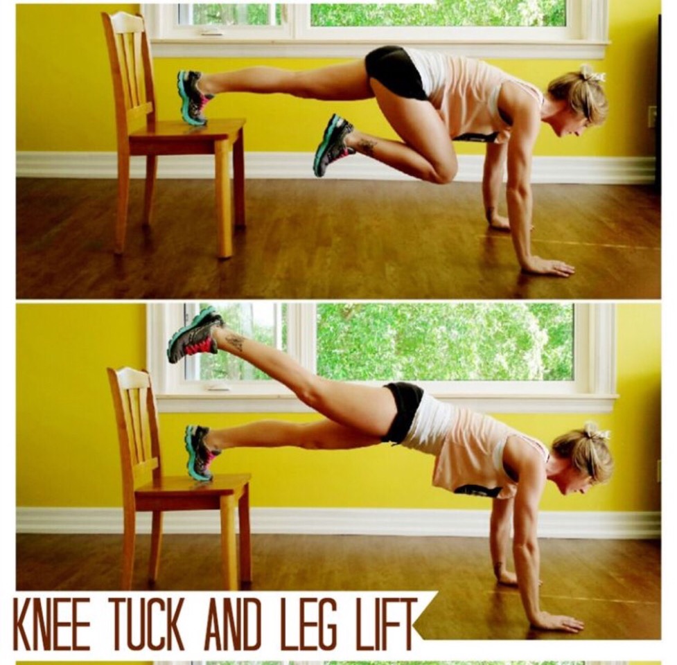Slimming Legs: Simple Chair Workout