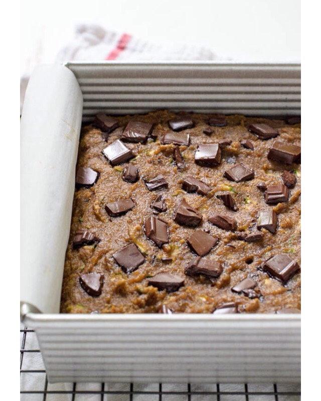Paleo Chocolate Chunk Zucchini Bread