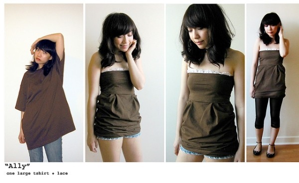Diy Old Tshirt In Awesome Dress (must See) Like👍 Before Safe)