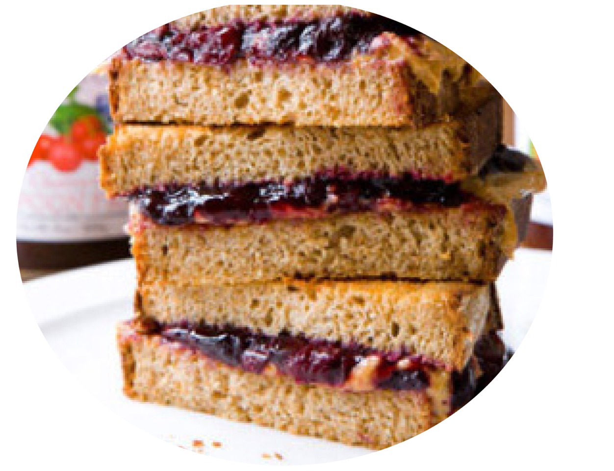 🍯• no jelly to make a pb&j? use honey; just as delicious but much healthier - 
