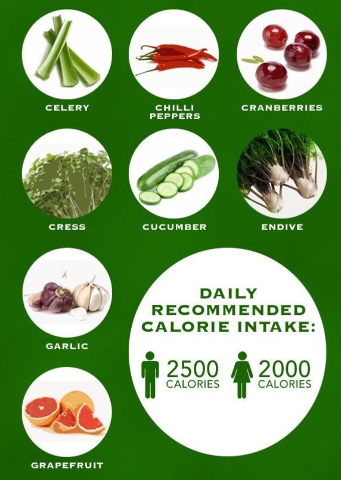 🎀 Negative Calorie Foods 🎀