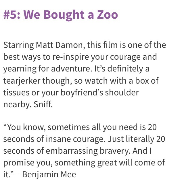👍 18 Awesome Movies That Will Inspire You