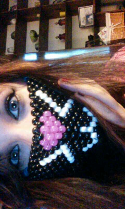 beaded masks
