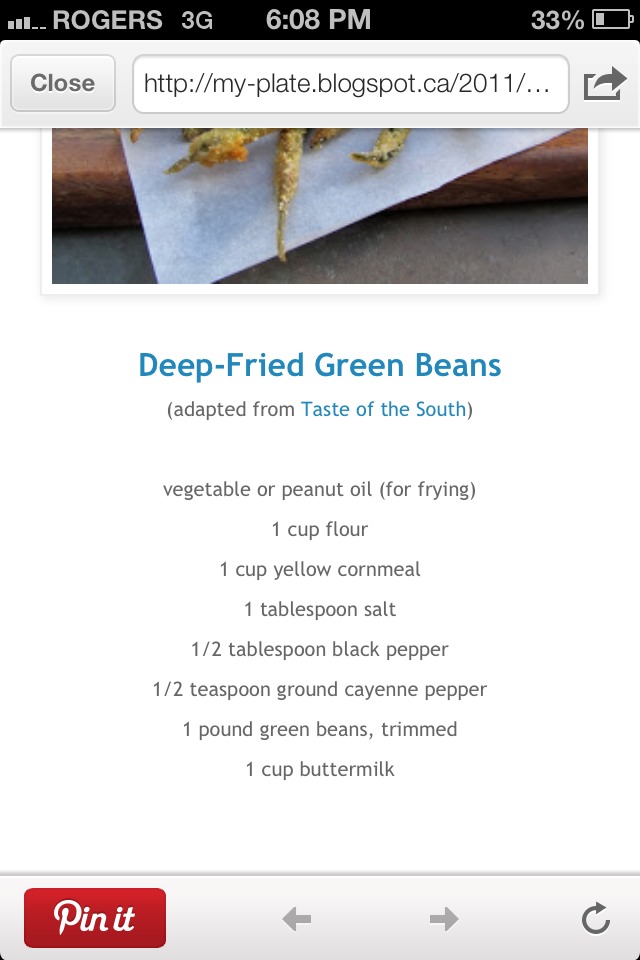 Deep Fried Green Beans With Zesty Dipping Sauce!