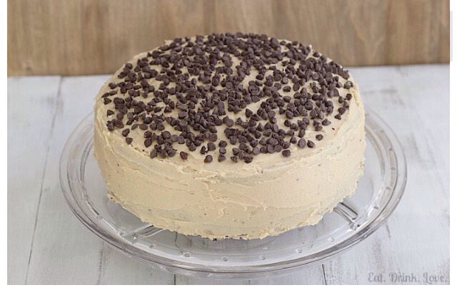 Chocolate Chip Cookie Dough Cake