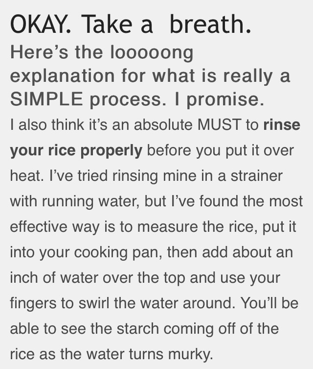 The Secret Trick For " Perfect" Rice 😋