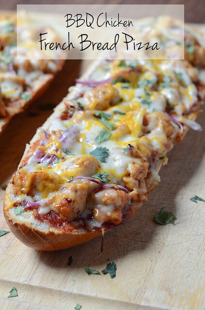 A Girl's Got To Eat --> Bbq Chicken French Bread Pizza