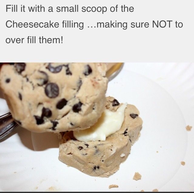 Cheesecake Stuffed Cookie