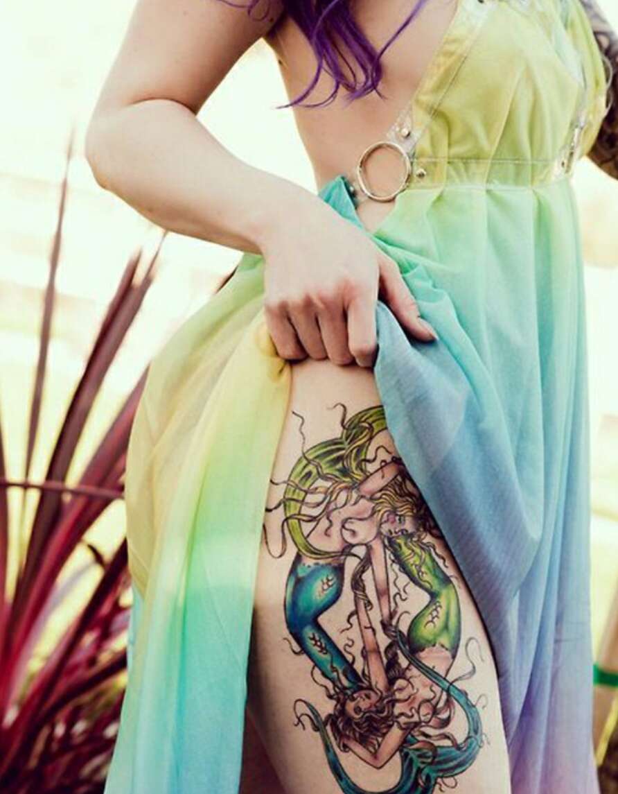 Beautiful Thigh Tattoos!!!!