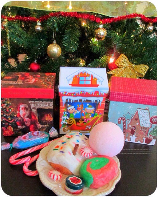 Homemade Spa Christmas Gift Box: