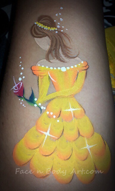 Face And Body Paint: Disney Inspired. 