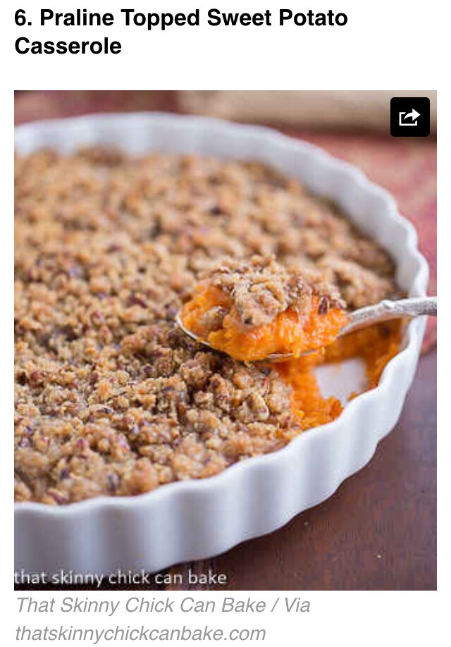 http://www.thatskinnychickcanbake.com/praline-topped-sweet-potato-casserole-plus-thanksgiving-side-dishes/