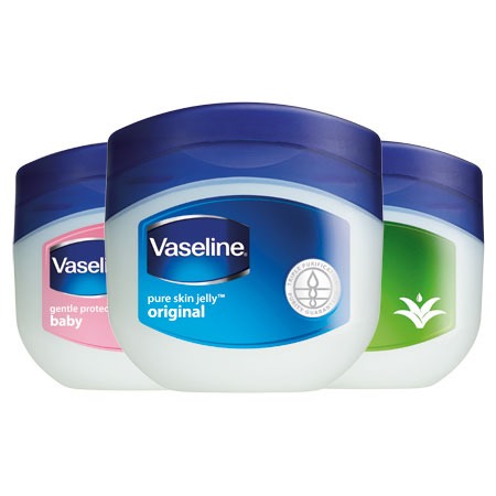 Use Vaseline on hands, feet, and lips before bed and wake up to soft, smooth skin/lips in the morning