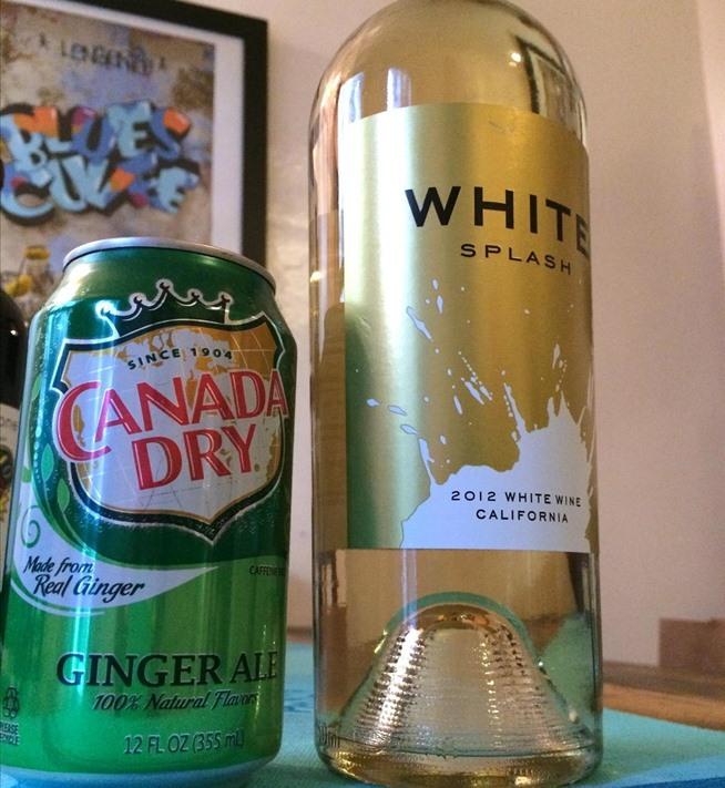 This blend of four different types of white grapes goes really well with Canada Dry.