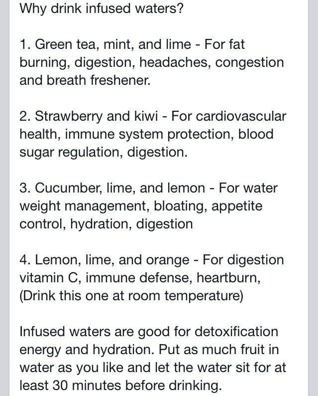 Healthy Drinks! 