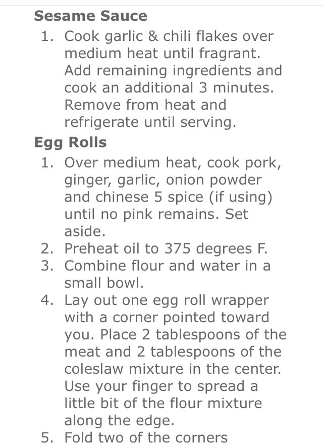 CRISPY HOMEMADE EGG ROLLS!