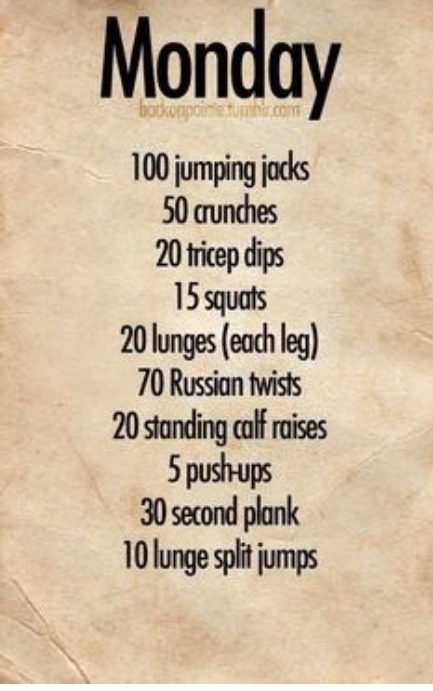 7 Day Workout That Actually Works!😋