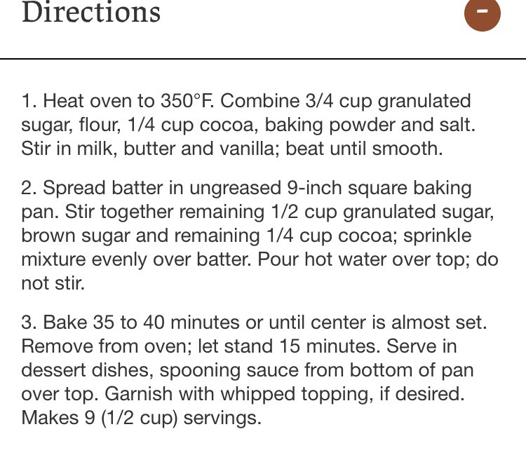 Hot Fudge Pudding Cake
