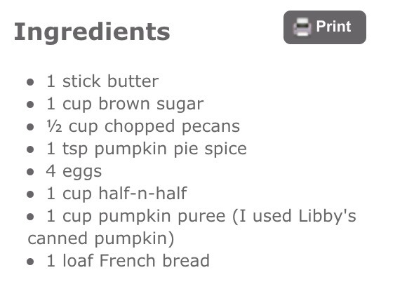 Pumpkin Caramel Pecan Baked French Toast 😛😱👍💯