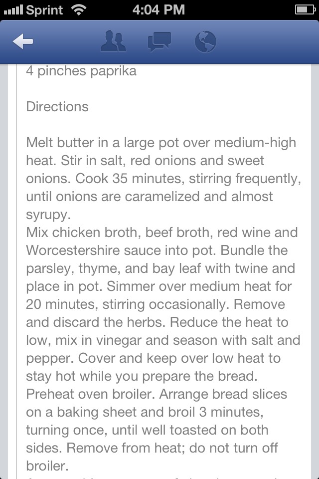 French Onion Soup