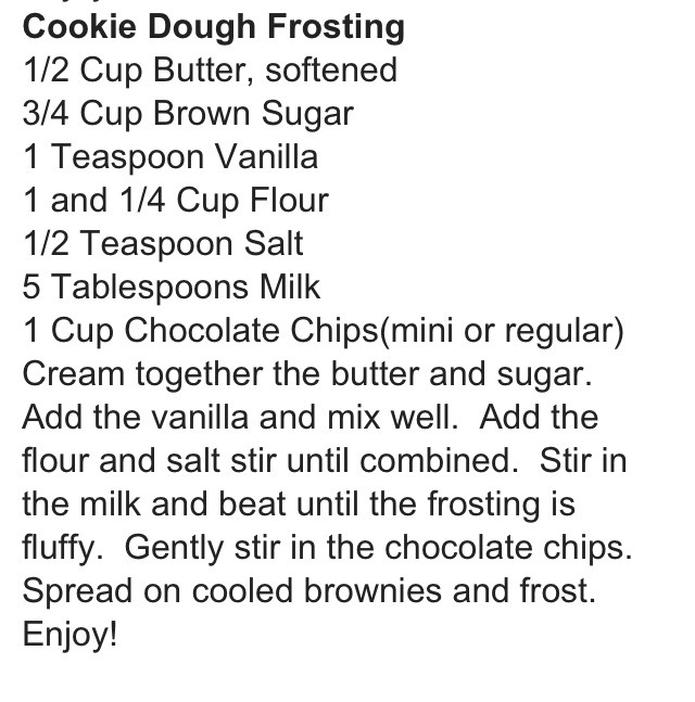 Cookie Dough Brownie😋🍪