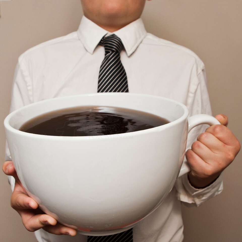Have your morning cup of joe.  Try to keep it under 2 cups though!