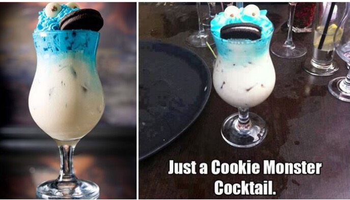 Cookie Monster Cocktail 