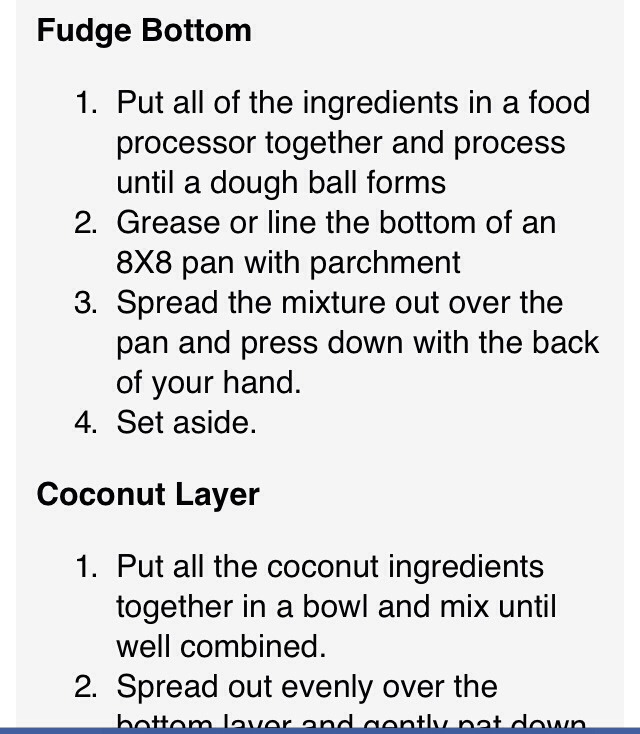 Coconut And Chocolate Fudge Bars!👍