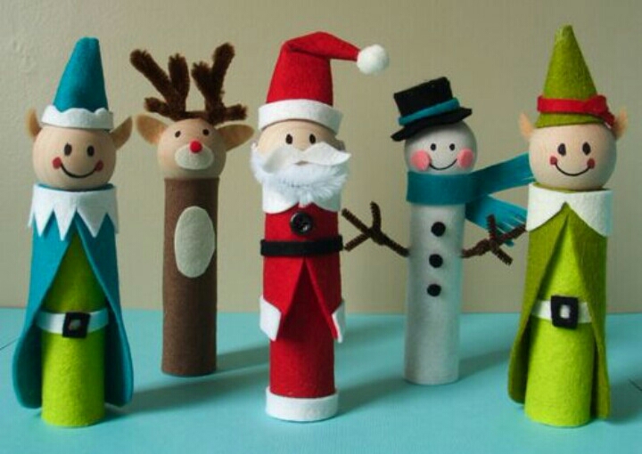 ⛄cute homemade kids Christmas crafts⛄⛄