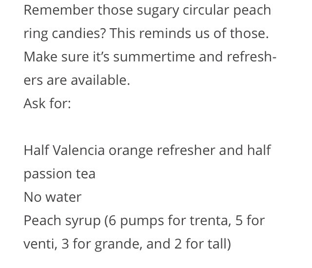 💟❕35 Secret Starbucks Drink You Didn't Know You Could Order❕💟