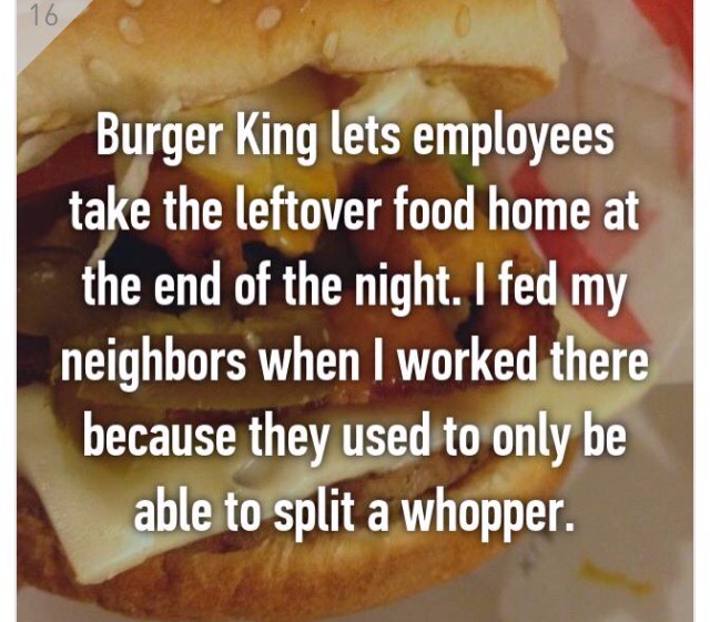 COOL THINGS FAST FOOD EMPLOYEES HAVE DONE! 
