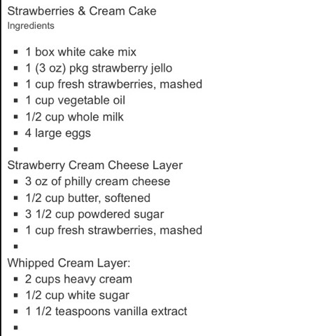 Amazing Strawberries And Cream Cake 