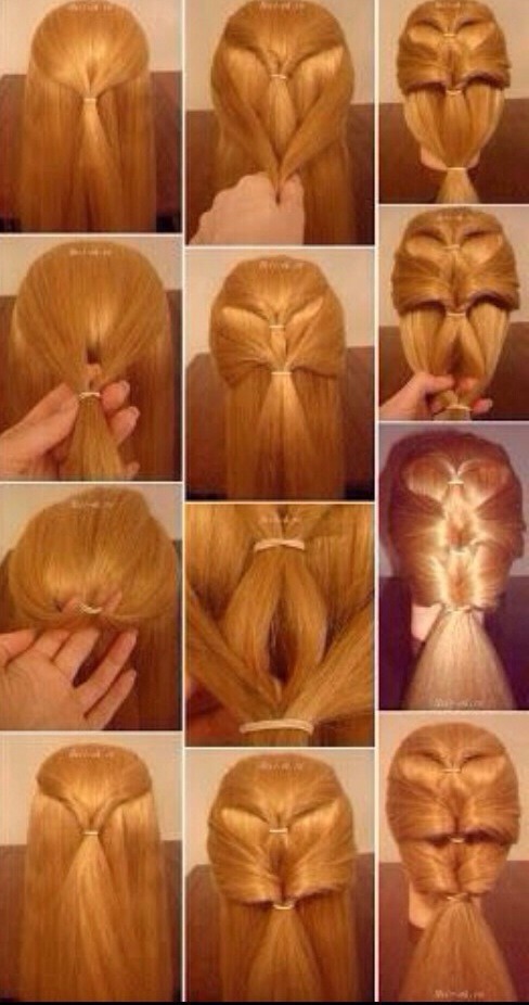 9 Cute Hair Styles Anyone Can Do In 2 Minutes Or Less. 