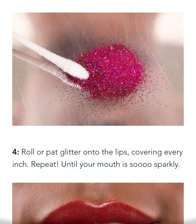 Dazzling Glitter Lips ! 