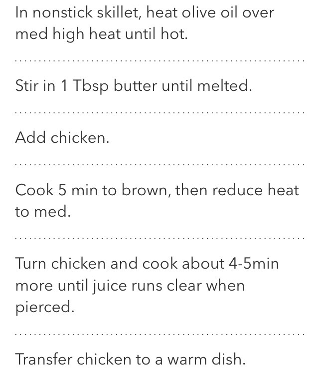 Skillet Lemon Chicken With Capers 