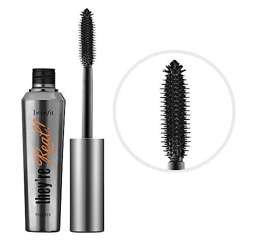 Benefit They’re Real! Mascara: The verdict is in & all time best ever mascara is this one. It lifts and fattens all your lashes up. My mom has literally 3 tiny stubby lashes & when it made hers look like they were a thick& full set, I knew it would work on anyone.I had basketful, now this is the one